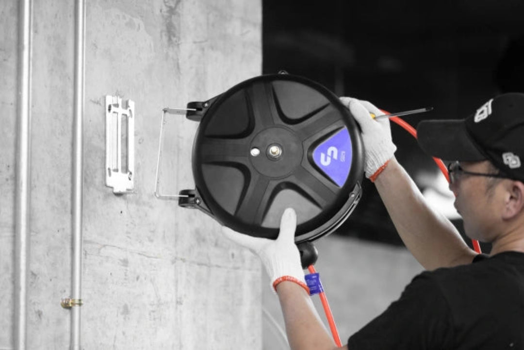 SGCB Hose Reel - Slönguhjól (vatn, loft, rafmagn)
