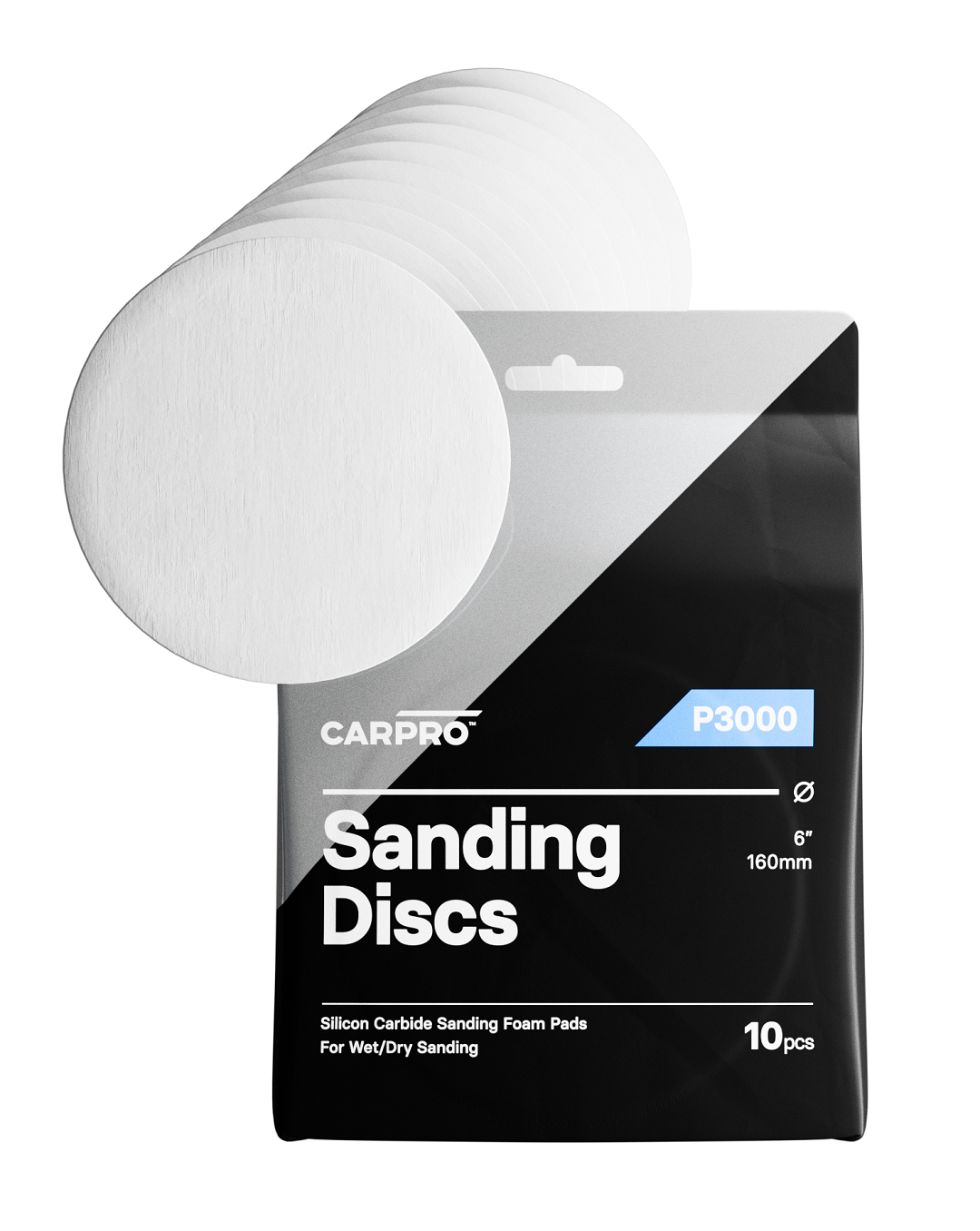 CARPRO SiC Sanding Disc - Slípipappír 3"/5" (þrír styrkleikar)