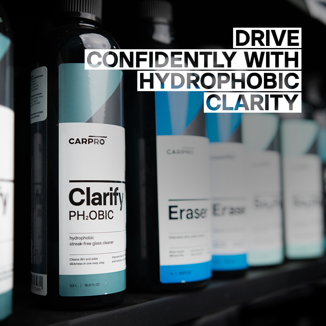 CARPRO Clarify PH₂OBIC - Rúðuhreinsir m/vatnsfælu 500ml