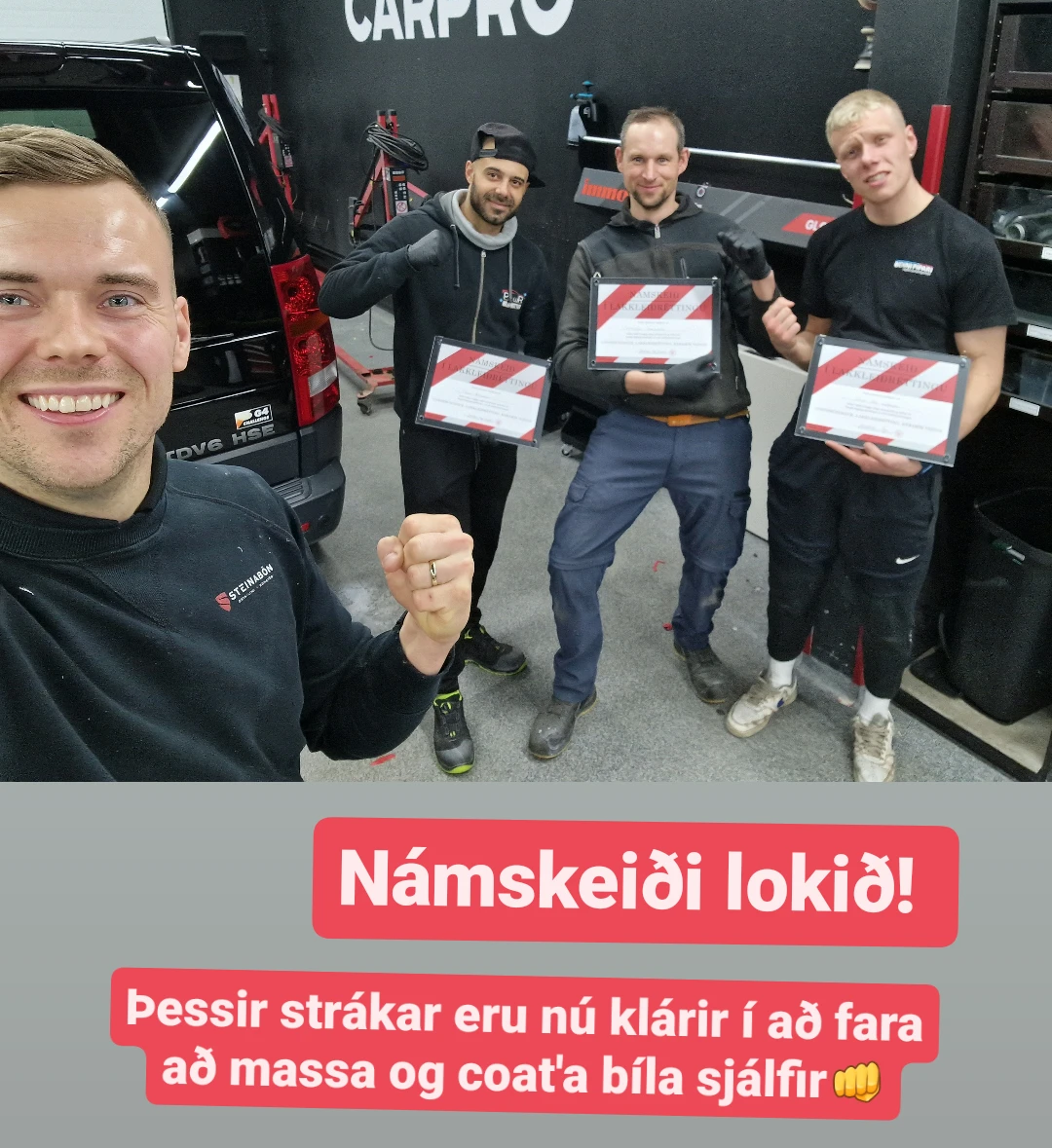 NÁMSKEIÐ - Lakkleiðrétting og keramik húðun