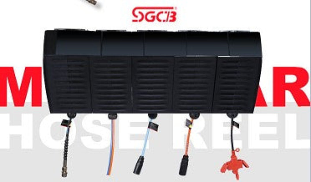 SGCB Reel SE ABS – Samræmt slönguhjólakerfi (vatn, loft, rafmagn, háþrýsti)