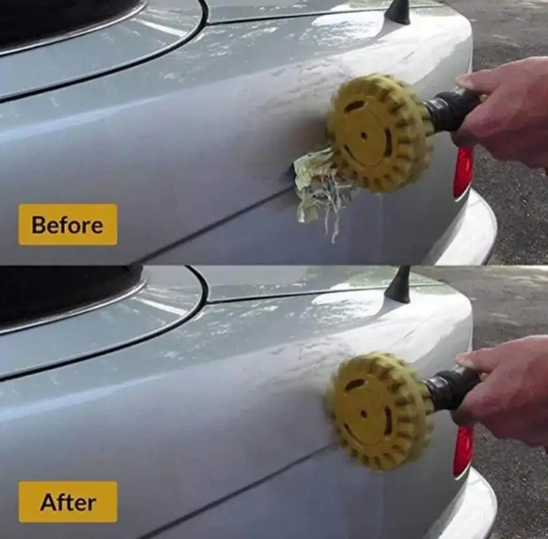 Strokleður á borvél