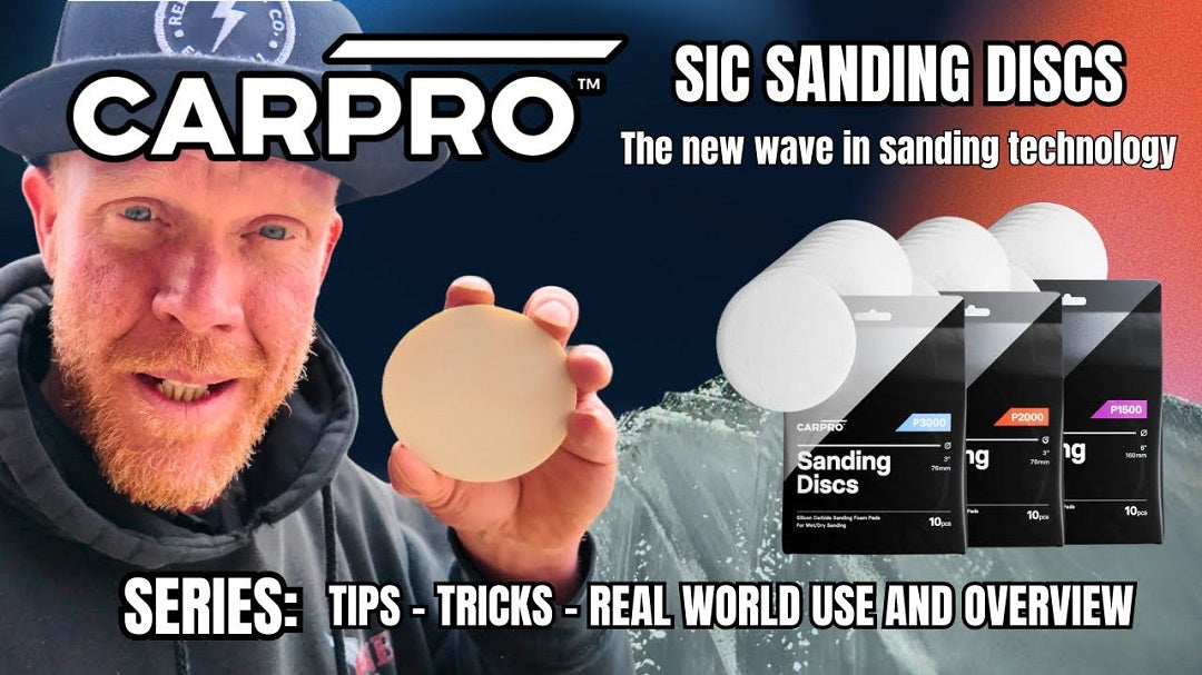 CARPRO SiC Sanding Disc - Slípipappír 3"/5" (þrír styrkleikar)