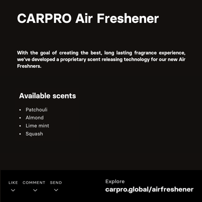 CARPRO Air Freshener - Ilmspjald, 4 lyktir