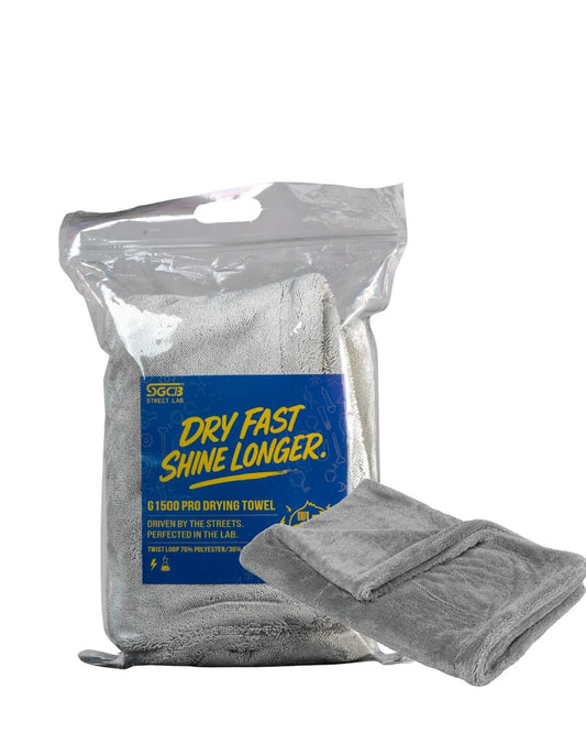 SGCB G1500 Drying Towel - Þurrkandklæði (1500gsm, 60x90cm) [NÝTT]