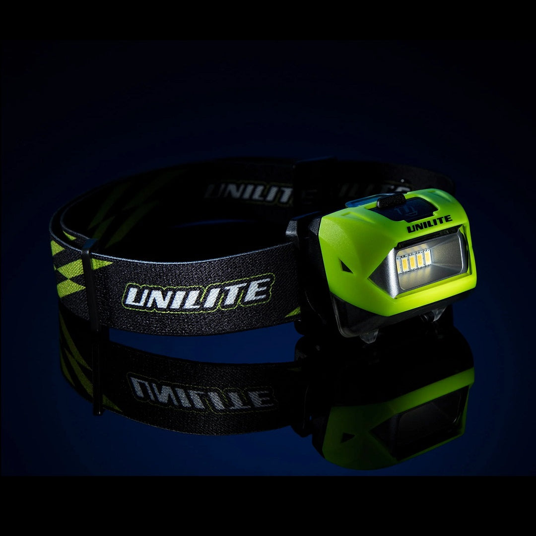 UNILITE PS-HDL6R - Höfuðljós (350lm)