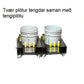 PokaPremium - Vagn fyrir fötu (WASH / RINSE / WHEELS)