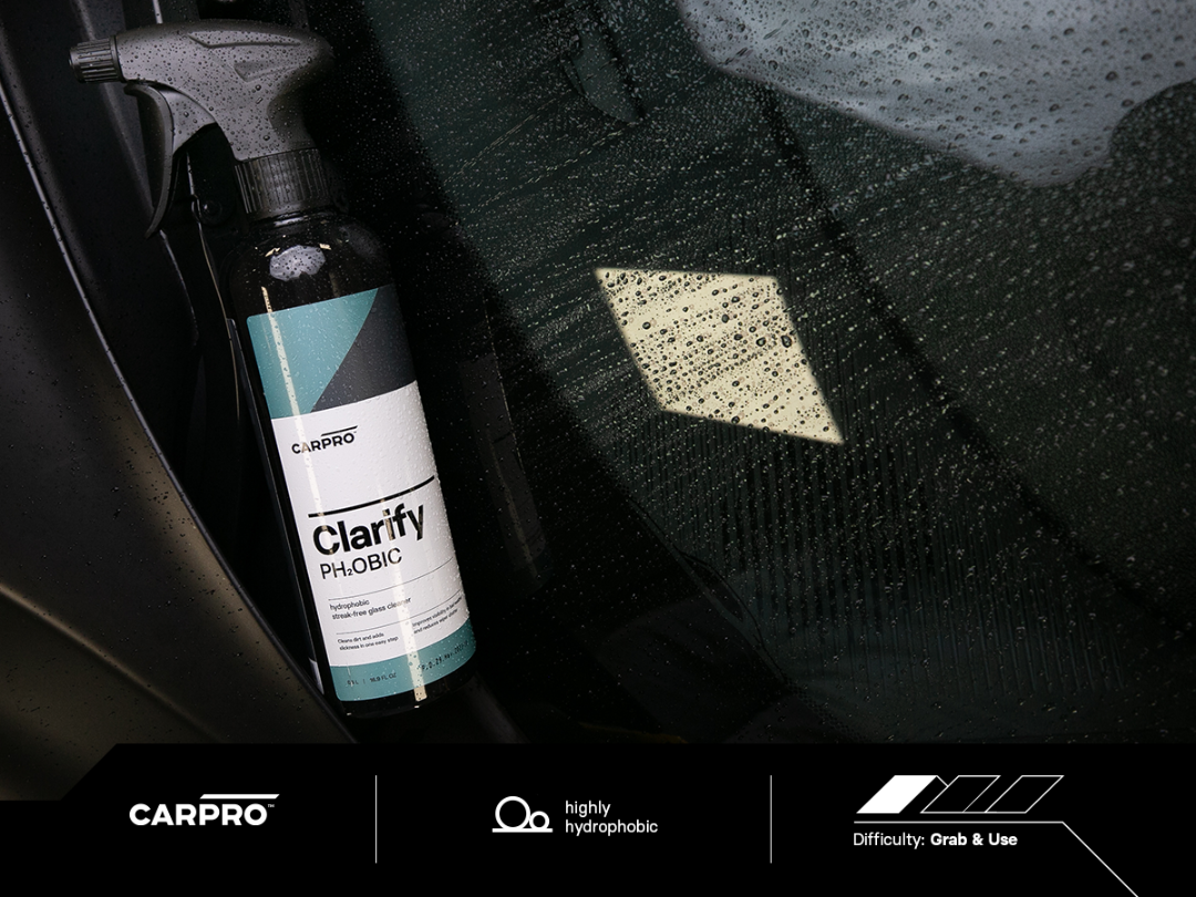 CARPRO Clarify PH₂OBIC - Rúðuhreinsir m/vatnsfælu 500ml [NÝ VARA]