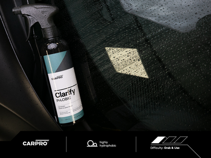 CARPRO Clarify PH₂OBIC - Rúðuhreinsir m/vatnsfælu 500ml [NÝ VARA]