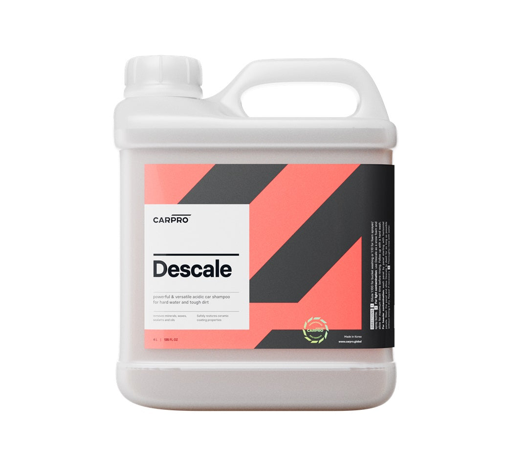 CARPRO Descale - Súr/sterk steinefnalosandi sápa (dropaför) 500ml/1L/4L