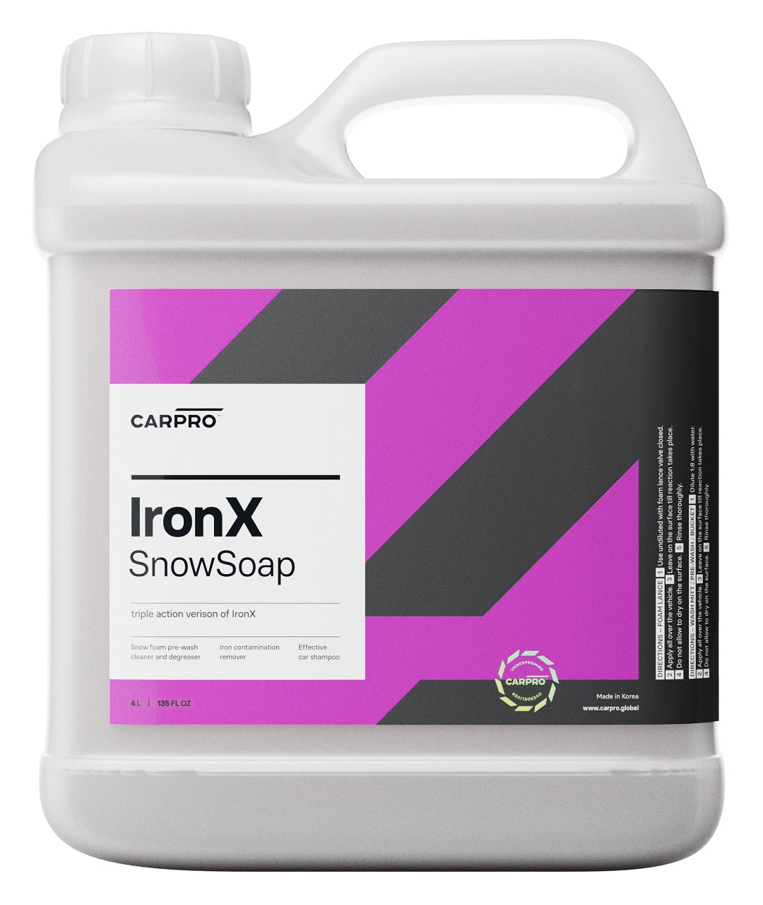CARPRO IronX - Járnhreinsir 500ml/1L/4L/20L