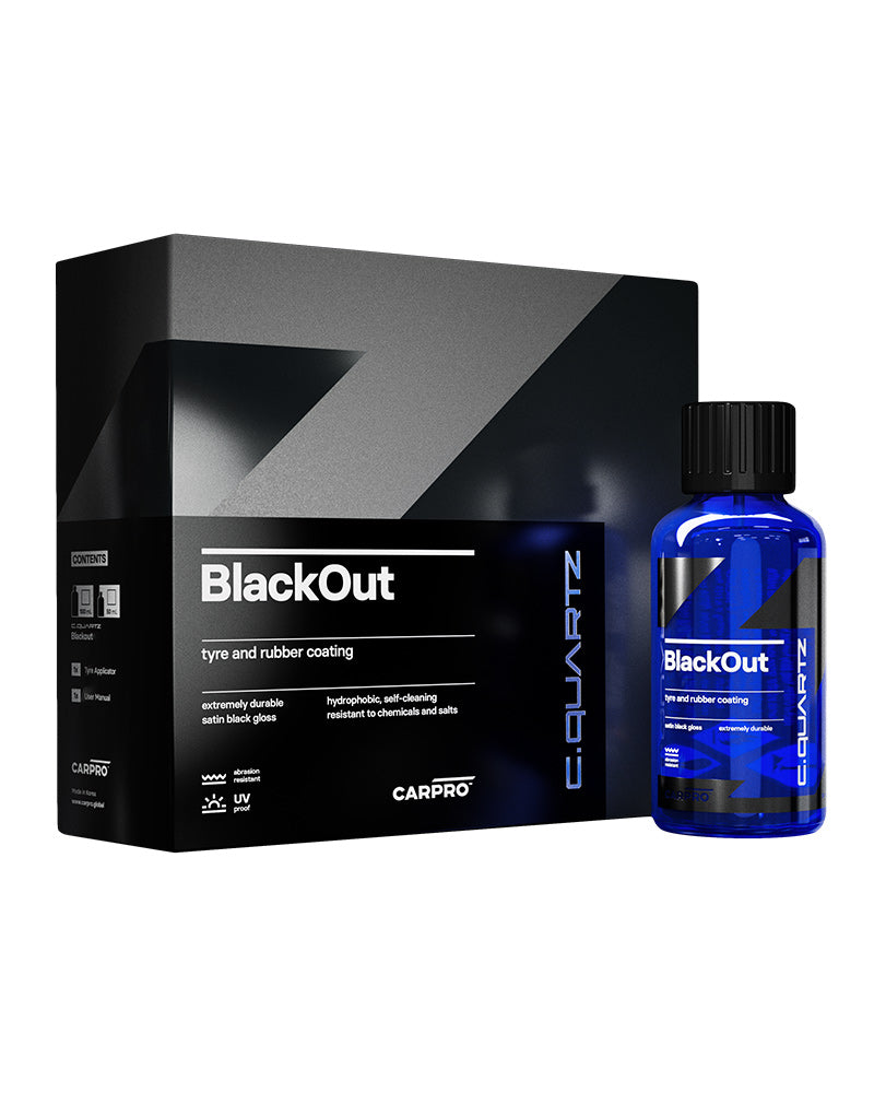CQuartz BlackOut - Dekkja- og gúmmícoat 50ml