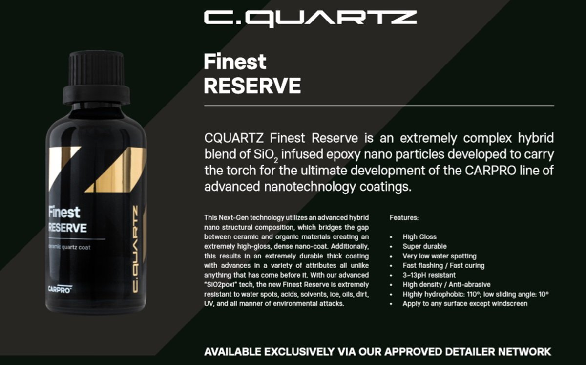 CQuartz Finest Reserve (CQFR) 50ml